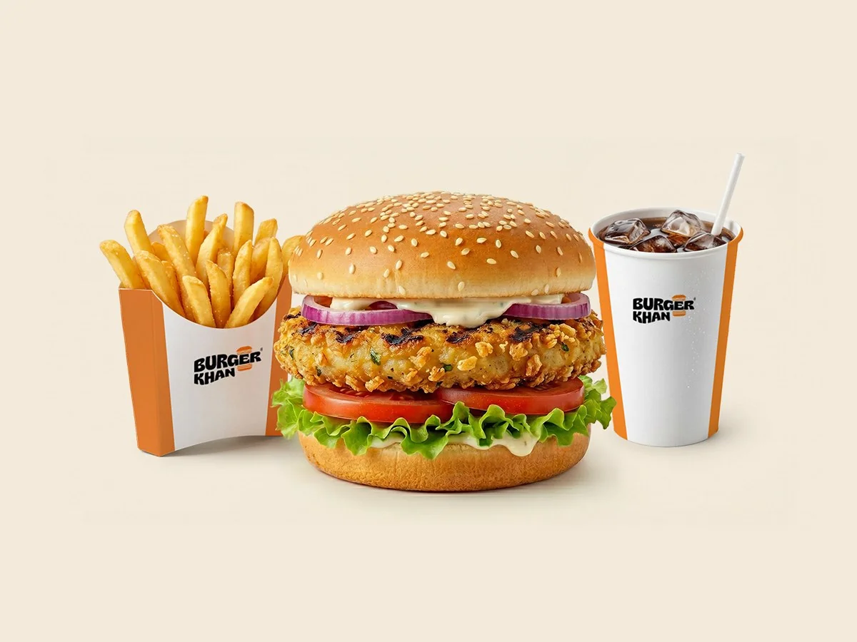 Burger Khan Special Combo Feast Meal
