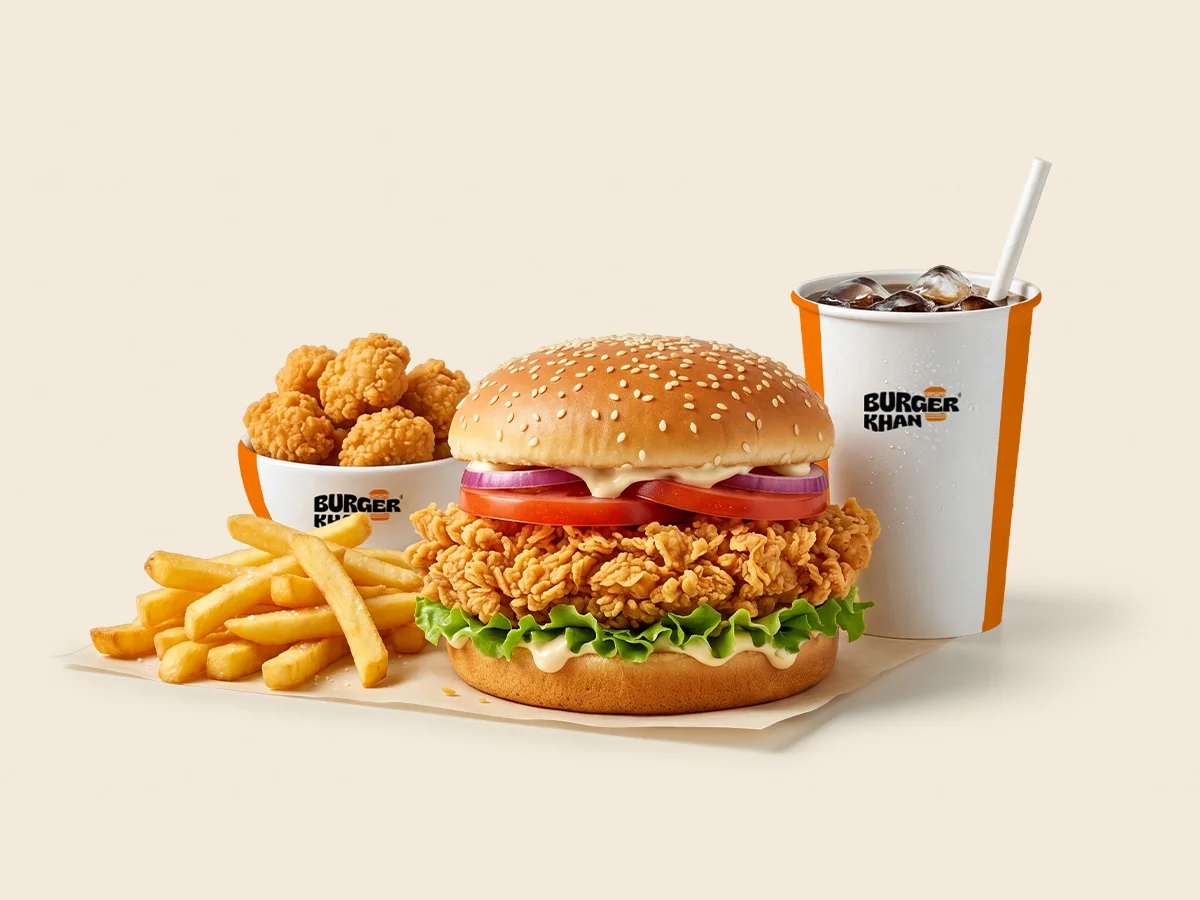 Burger Khan Crispy Snack Combo Box