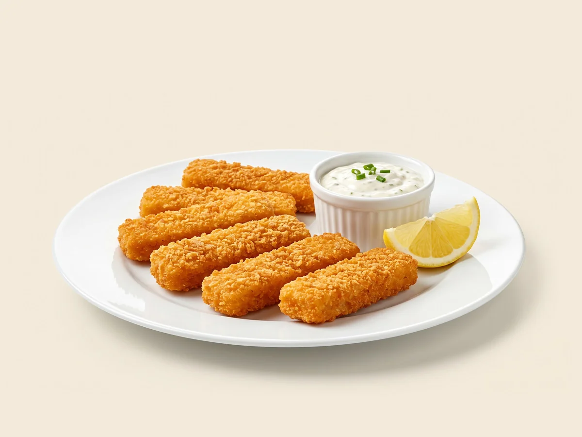 Burger Khan Golden Fish Fingers 6 Pcs