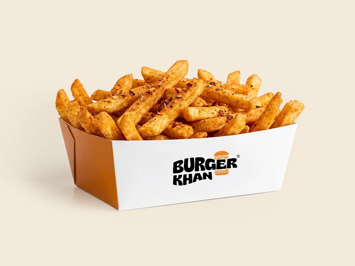 Burger Khan Peri Peri Spiced Fries