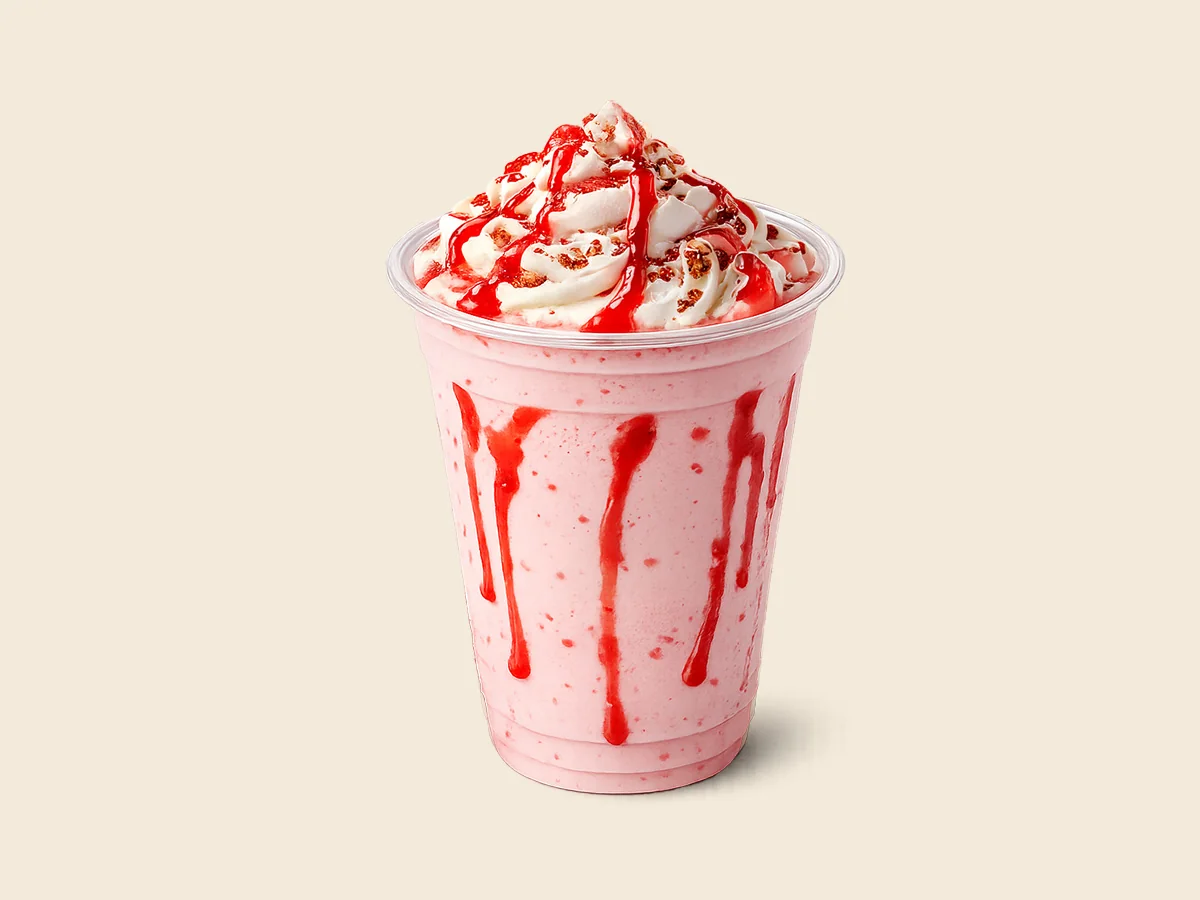 Burger Khan Fresh Strawberry Thickshake