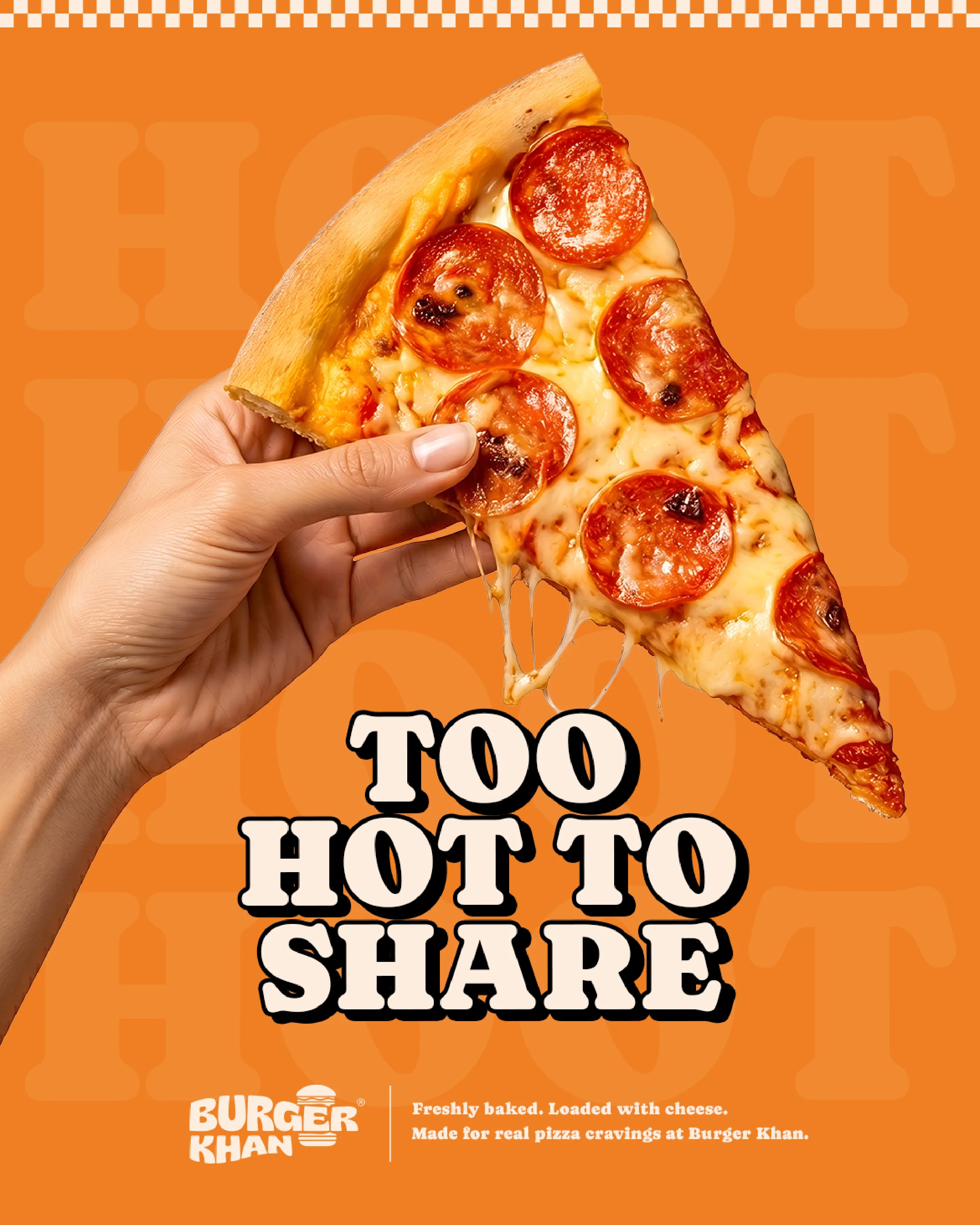 Too Hot To Share - Ultimate Pizza Cheese Pull