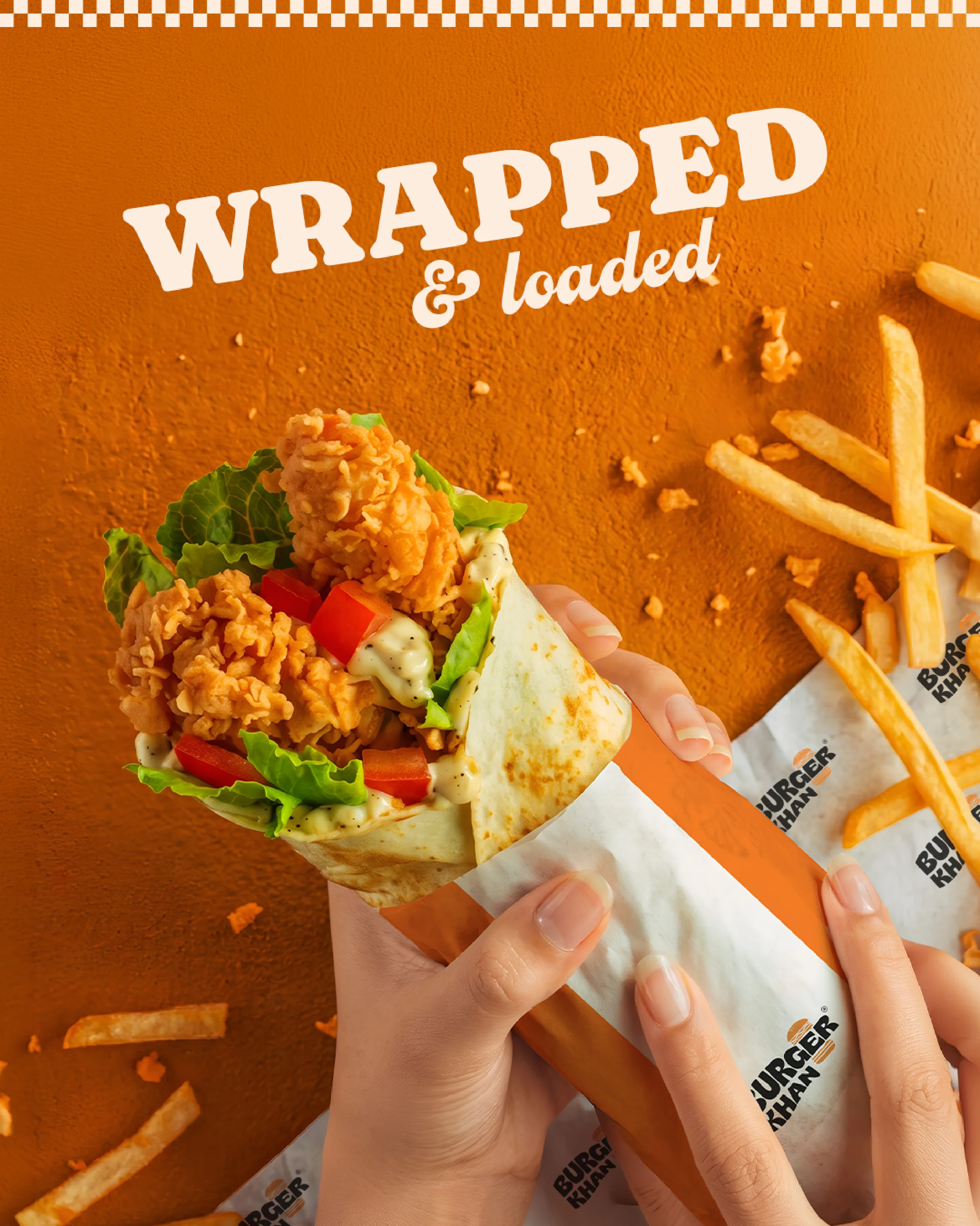 Wrapped & Loaded - Crispy Chicken Wrap
